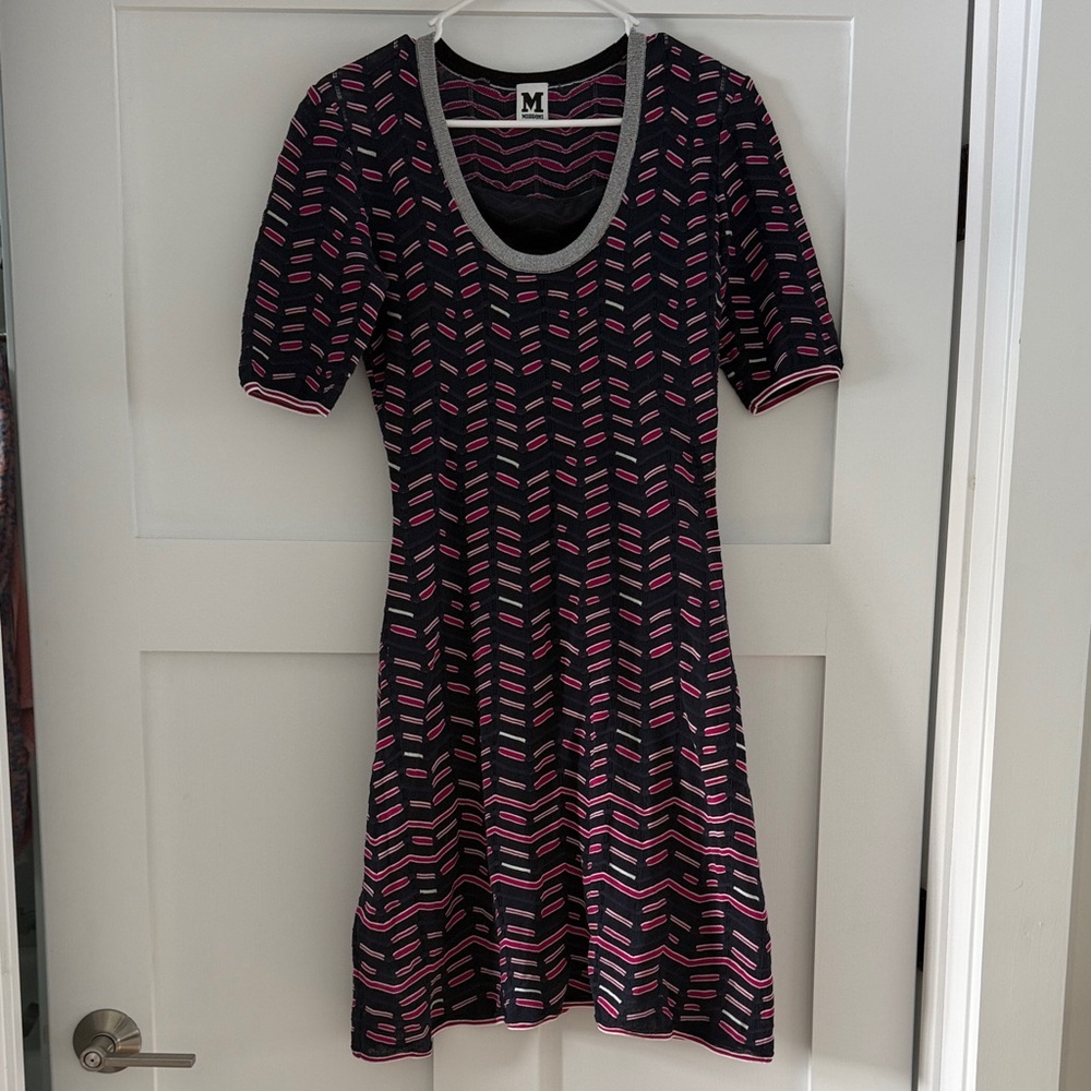 Missoni • printed scoopneck dress